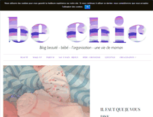 Tablet Screenshot of beauteblogchic.com